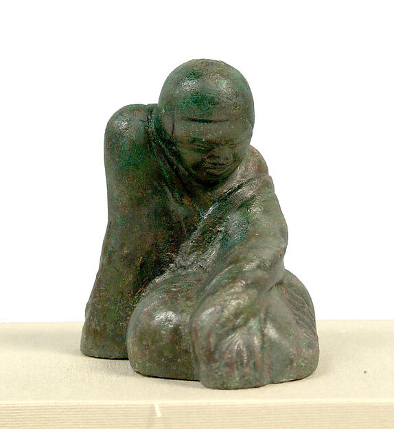 Weight in the Shape of Liubo Game Player by an unrecorded maker, The Metropolitan Museum of Art