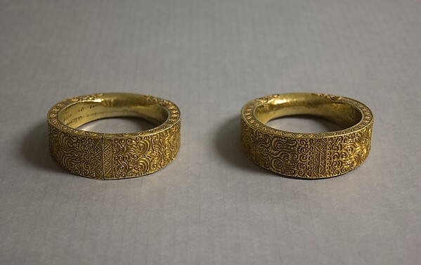 Pair of Bracelets by an unrecorded maker, The Metropolitan Museum of Art