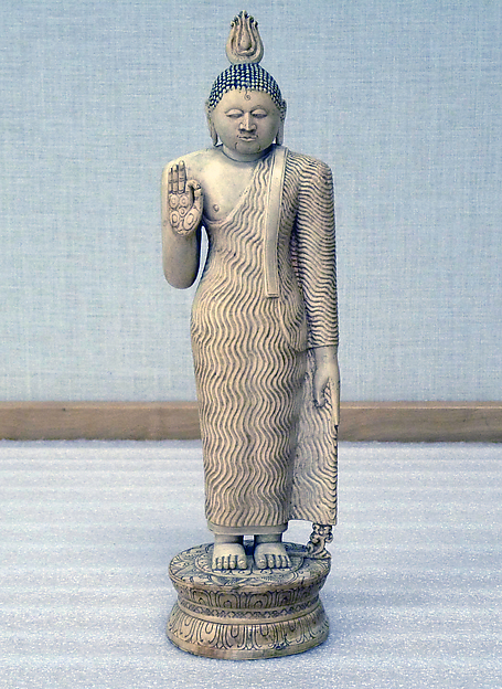 Buddha Preaching the Dharma (Buddhist Law) by an unrecorded maker, The Metropolitan Museum of Art