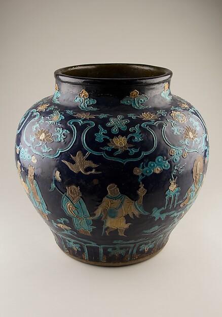 Jar with immortals