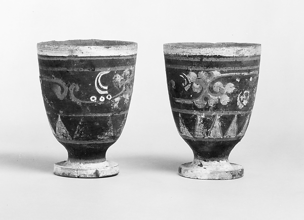 Goblet (one of a pair) by an unrecorded maker, The Metropolitan Museum of Art