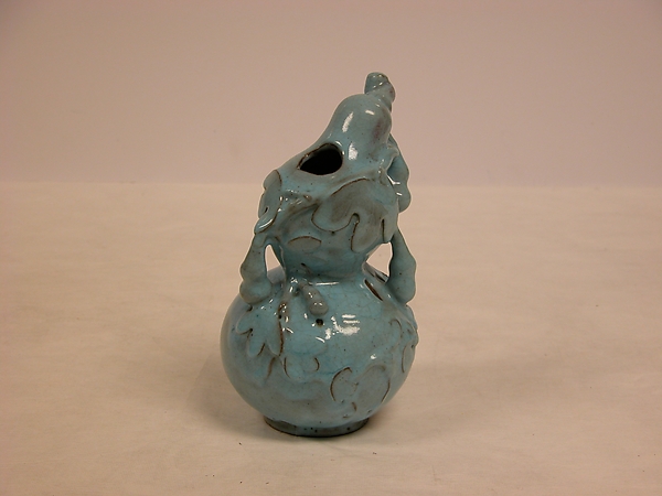 Vase in the shape of a double gourd by an unrecorded maker, The Metropolitan Museum of Art