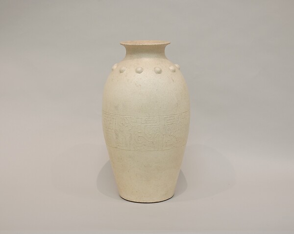 Vase with archaistic pattern by an unrecorded maker, The Metropolitan Museum of Art