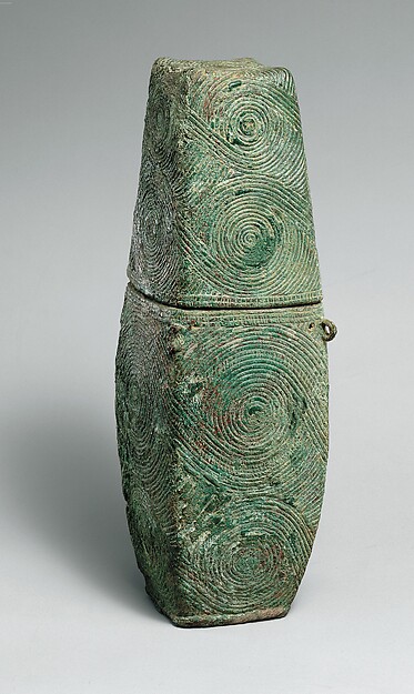 Container with Spiral Decoration by an unrecorded maker, The Metropolitan Museum of Art