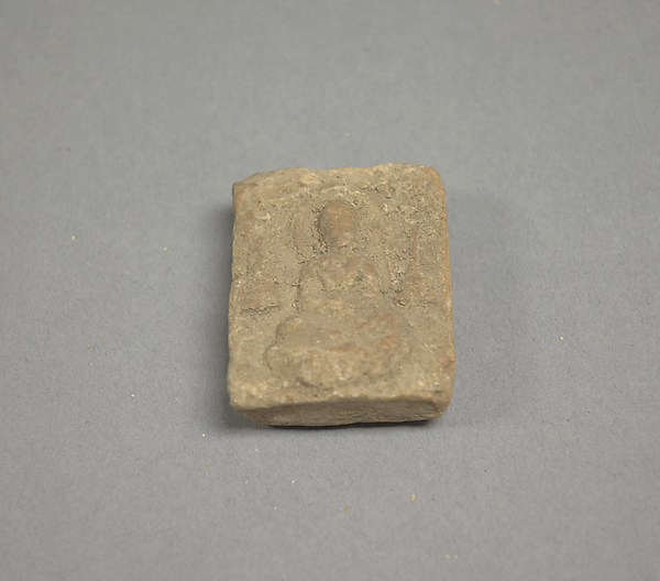 Votive Plaque with Seated Buddhas