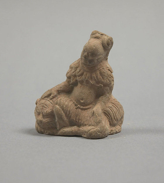 Figure of Luohan and Tiger