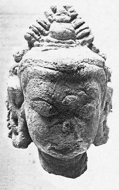 Head of a Bodhisattva by an unrecorded maker, The Metropolitan Museum of Art