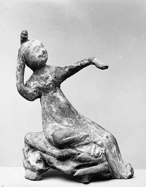 唐  陶舞女俑|Female dancer