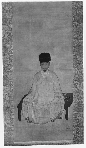 清 佚名 肖像  軸|Portrait of a Scholar