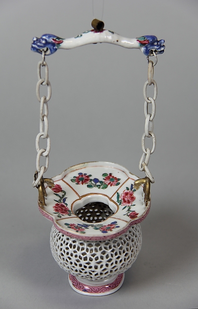 Hanging flower basket by an unrecorded maker, The Metropolitan Museum of Art