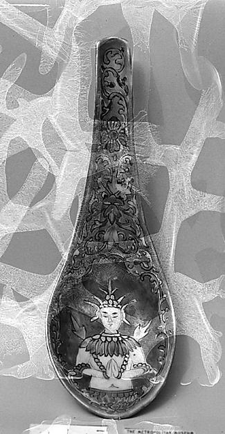 Spoon with Thai mythical figure by an unrecorded maker, The Metropolitan Museum of Art