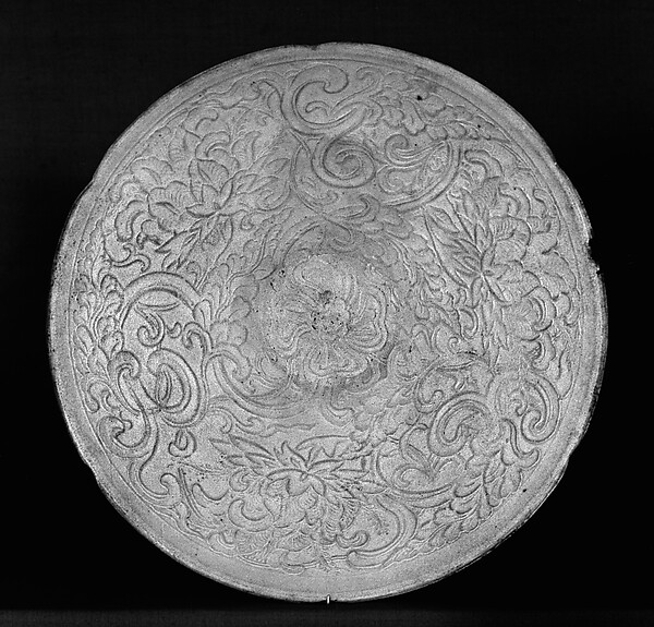 Bowl with floral scrolls