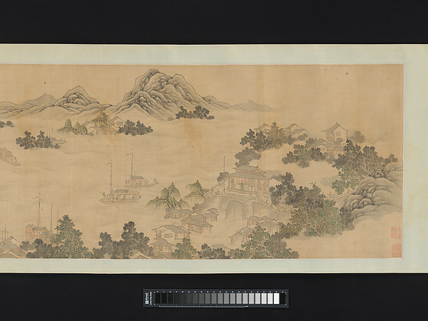 清   王概   金陵感舊圖   卷|Reminiscence of Jinling