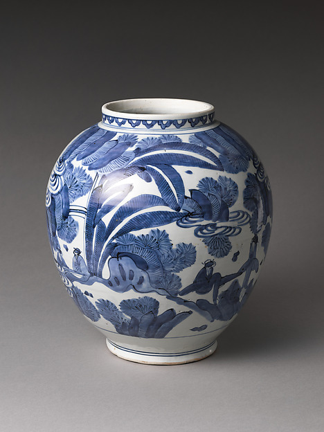 Vase with Figures in Landscape by an unrecorded maker, The Metropolitan Museum of Art