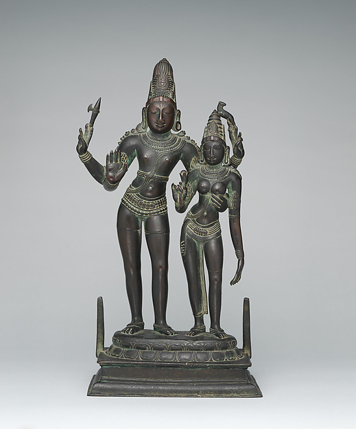 Shiva Embracing His Consort, Uma (Alinganamurti)