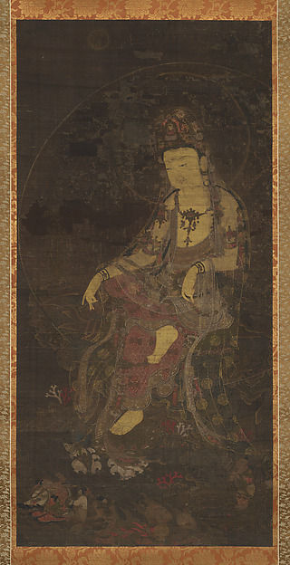 수월관음도 고려|水月觀音圖 高麗|Water-moon Avalokiteshvara