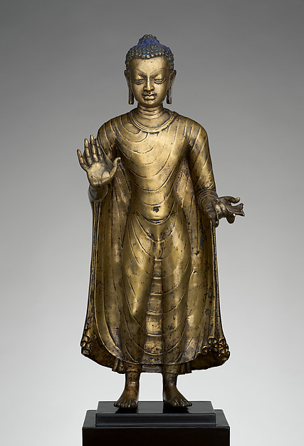 Buddha Offering Protection, late 6th–early 7th century