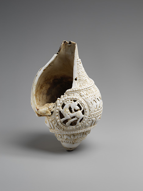 Carved Conch, 11th century or earlier