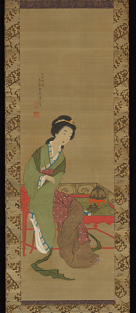 唐美人図  (Tō bijin zu)|Chinese Beauty