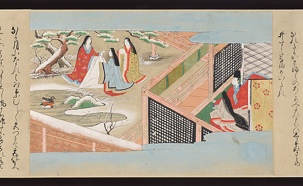 龍女書　源氏物語絵巻|Illustrated Handscrolls of The Tale of Genji