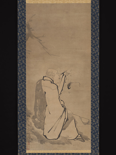 雲谷等顔筆　蜆子和尚図|Priest Xianzi