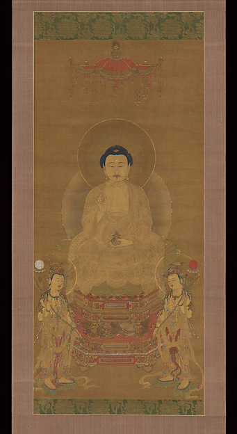 薬師三尊|Triad of the Medicine Master Buddha Yakushi (Bhaisajya Buddha)