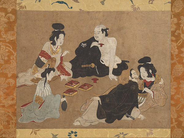 遊楽図|People Partying