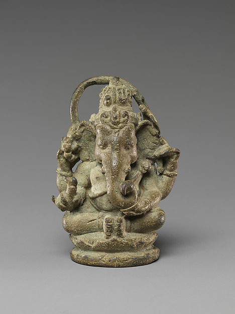 Seated Four-Armed Ganesha