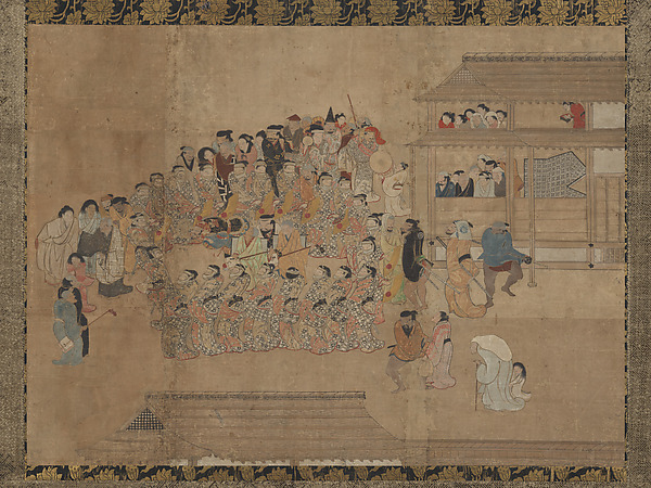 群舞図 (Gunbu zu)|People Dancing