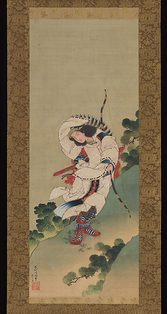 神功皇后図|The Legendary Empress Jingū