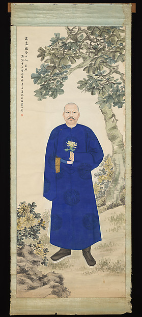 Portrait of Huang Jianyuan (1844–1911) by Ding Shangyong, The Metropolitan Museum of Art