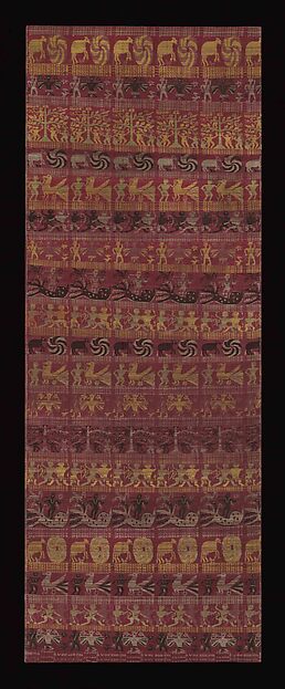 Temple Hanging with Scenes from the Bhagavata Purana and the Ramayana by an unrecorded maker, The Metropolitan Museum of Art