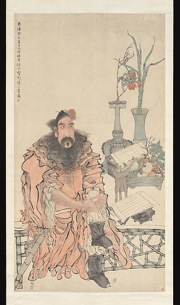 現代   任頤   鍾馗像   軸|Zhong Kui