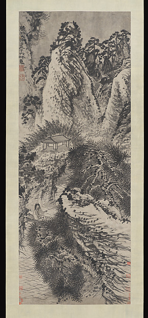 清  石濤(朱若極)  黃山三十六峰意圖  軸|Thirty-six Peaks of Mount Huang Recollected