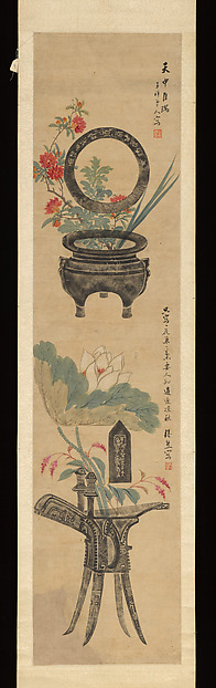 Rubbings and flowers
