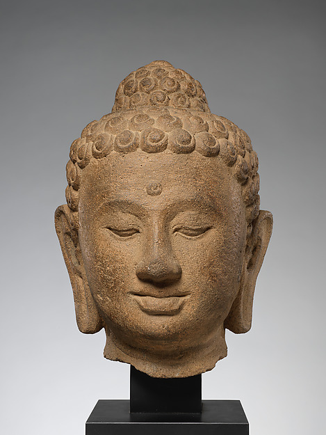 Head of a Buddha (Study Collection)