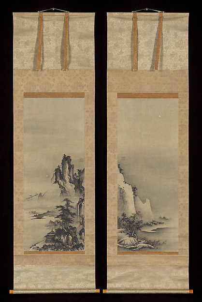 秋冬景山水図|Landscapes of Autumn and Winter