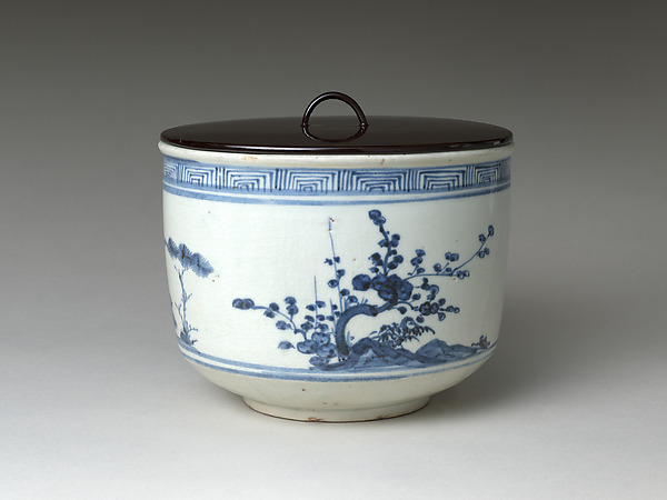 Three Friends of Winter Fresh Water Jar