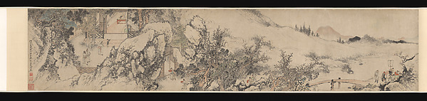 Three Visits to the Thatched Hut of Zhuge Liange by Su Liupeng, The Metropolitan Museum of Art