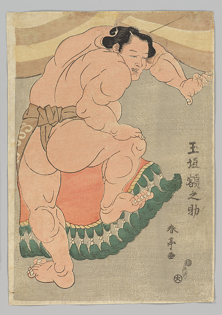 Sumo Wrestler Tamagaki Gakunosuke IV
