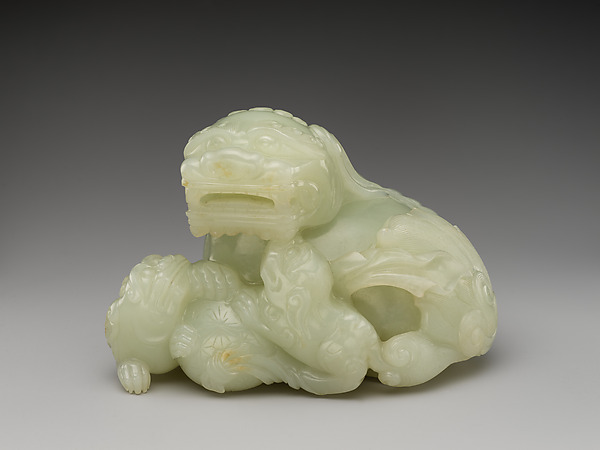 Lion and cubs, 18th century