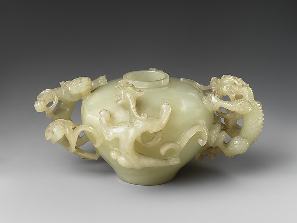 Jar with dragon handles, 17th century