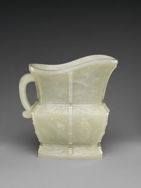 Ewer after an ancient bronze vessel, 18th–19th century