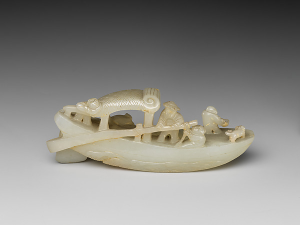 Boat with figures, 18th–19th century