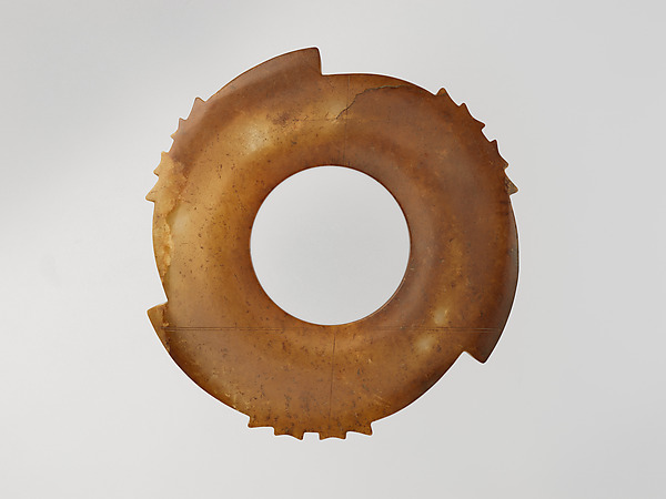 Notched disc, 13th–11th century BCE