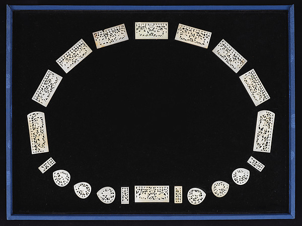 Belt Plaques with Decoration of Deer among Trees