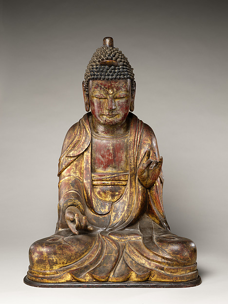 Seated Amitabha Buddha by an unrecorded maker, The Metropolitan Museum of Art