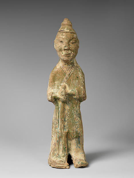 Standing Farmer holding a Pitchfork by an unrecorded maker, The Metropolitan Museum of Art