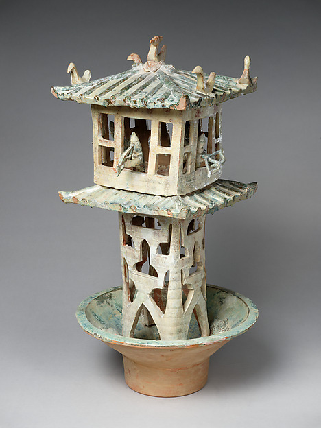 Watchtower with Four Archers by an unrecorded maker, The Metropolitan Museum of Art