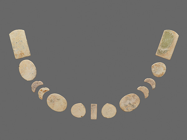 Set of thirteen glass belt plaques by an unrecorded maker, The Metropolitan Museum of Art